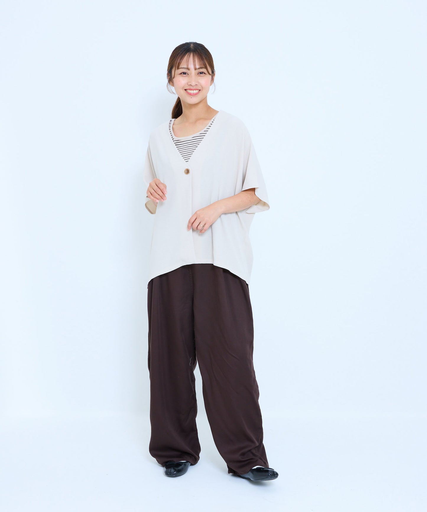 《6月30日新色入荷》【接触冷感×吸水速乾】シボサテンドルマンカーデ