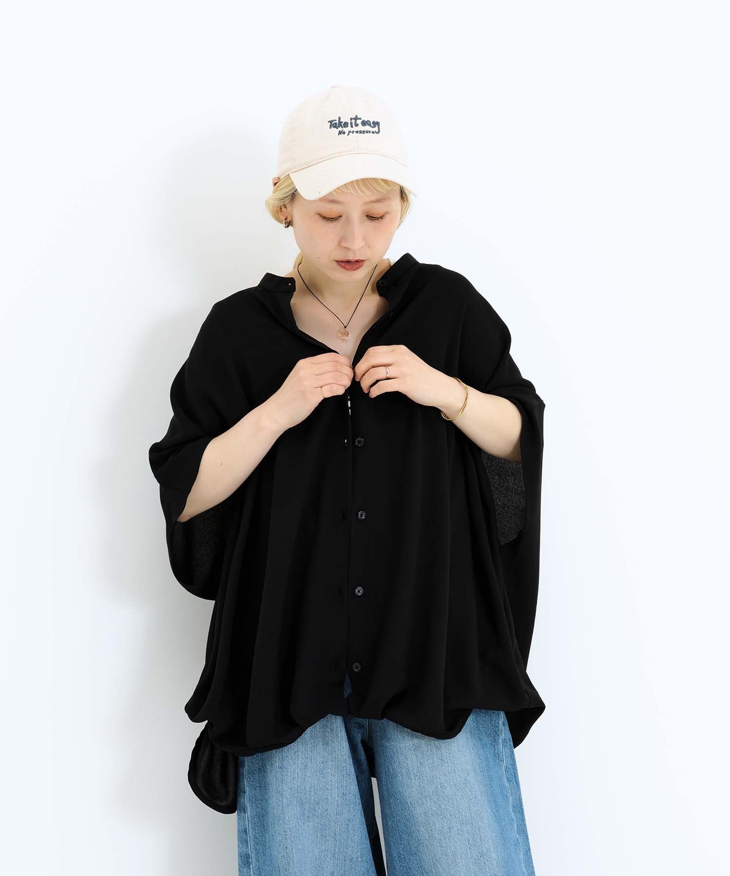 ブラック / 154cm / FREE