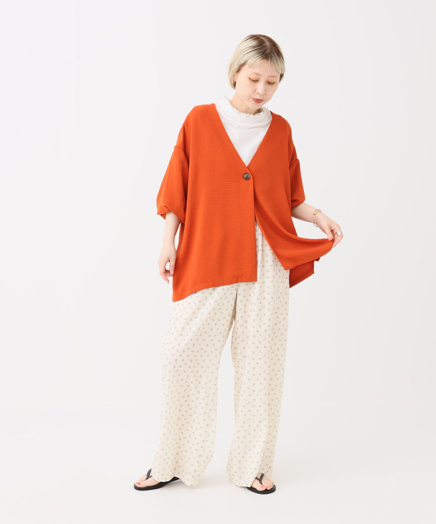 ダークオレンジ / 154cm / FREE