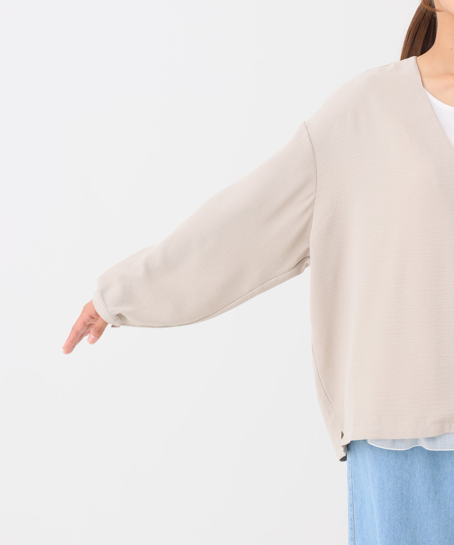 グレージュ / 162cm / FREE