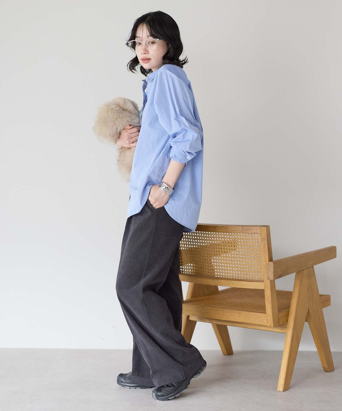 チャコール / 157cm / M