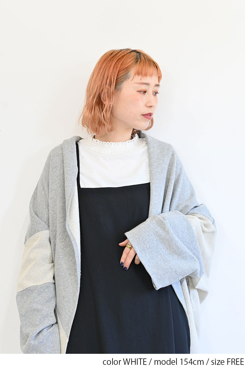 WHITE / 154cm / FREE