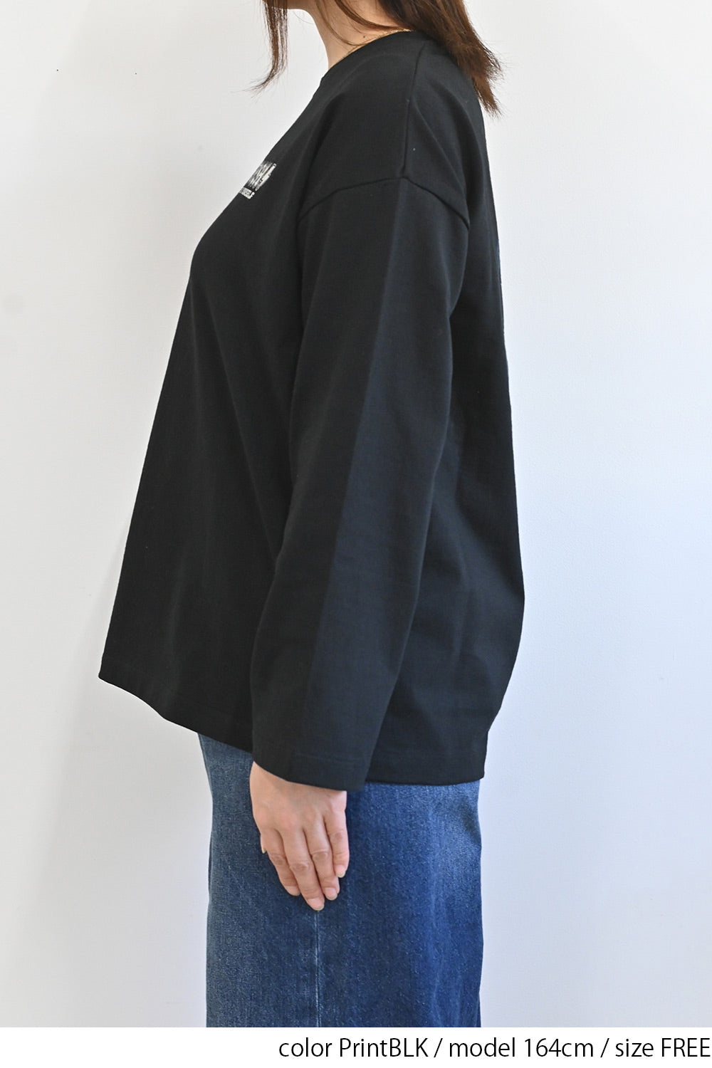 wish長袖プリントTシャツ