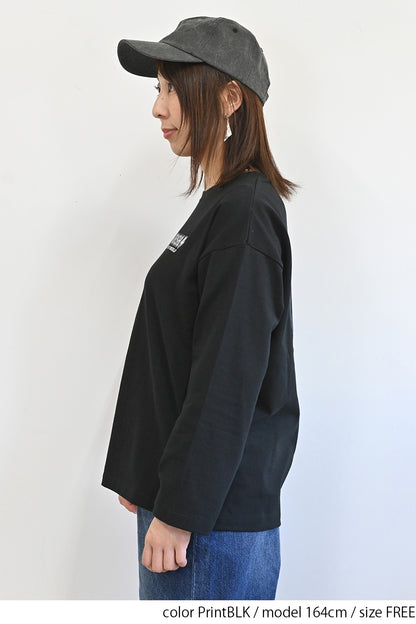 wish長袖プリントTシャツ