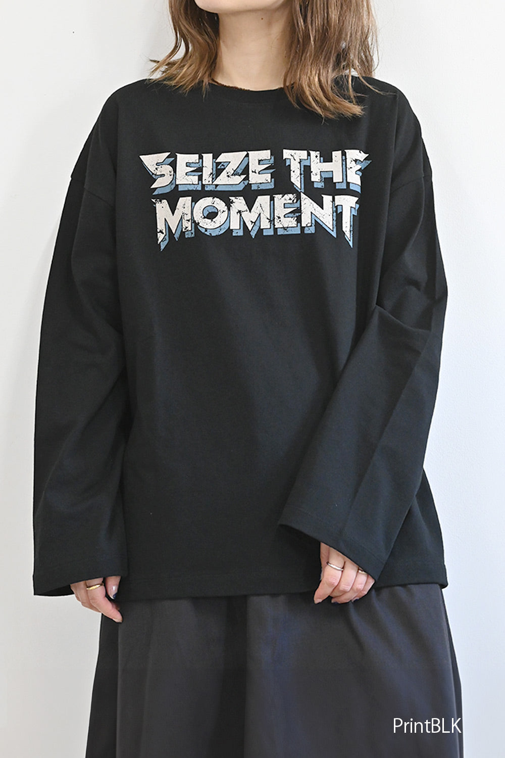 ≪SALE≫seize the morment長袖プリントTシャツ – HEART MARKET