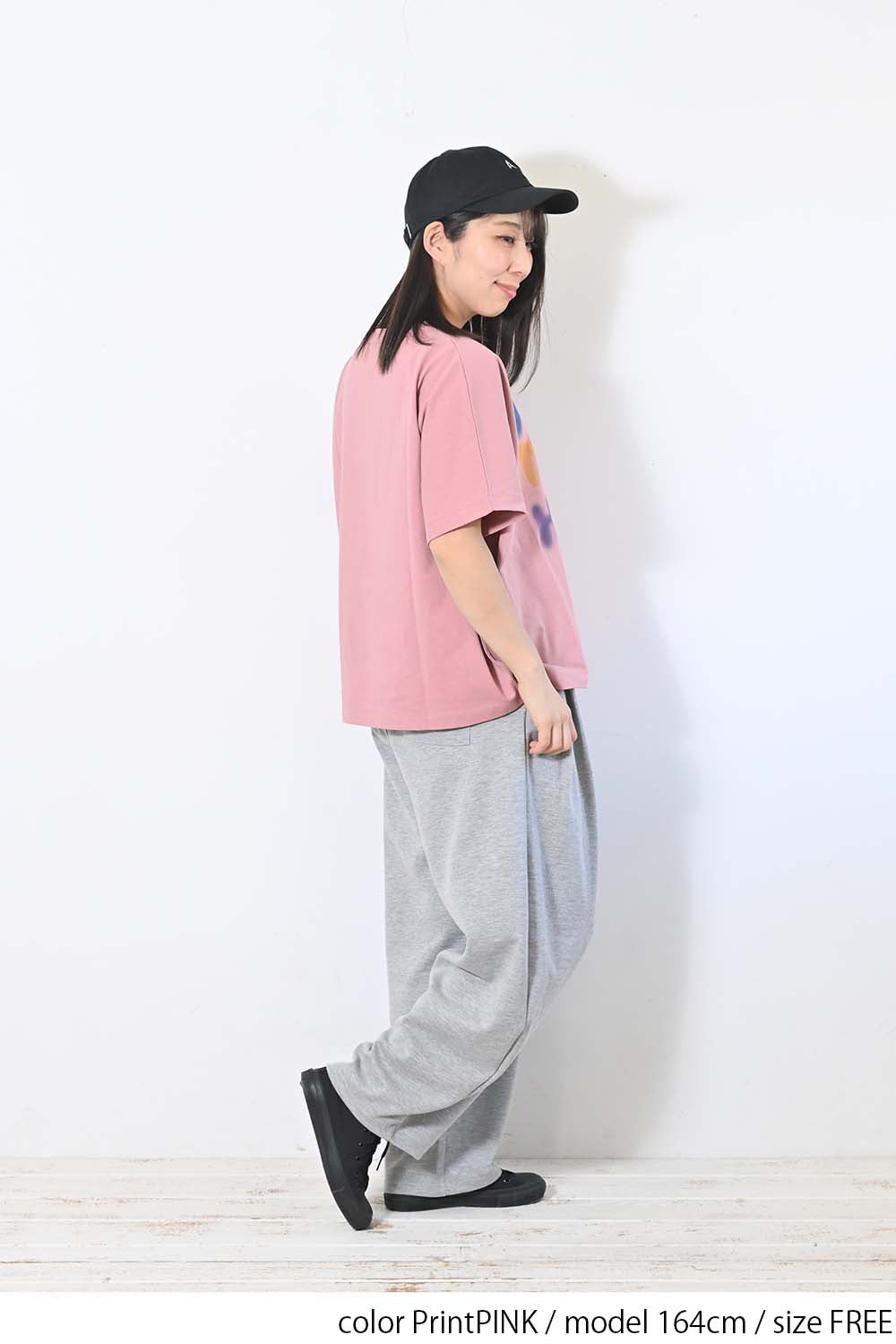 PrintPINK / 164cm / FREE