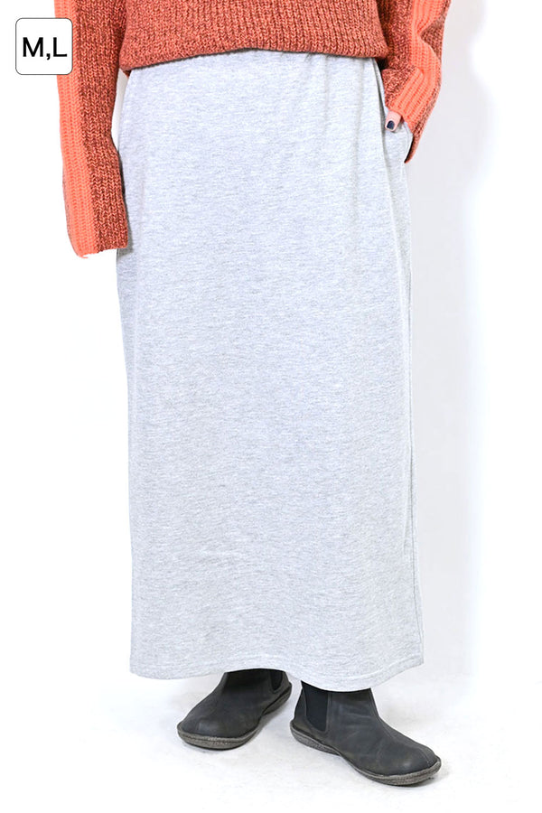 ≪SALE≫OE裏起毛ロングスカート