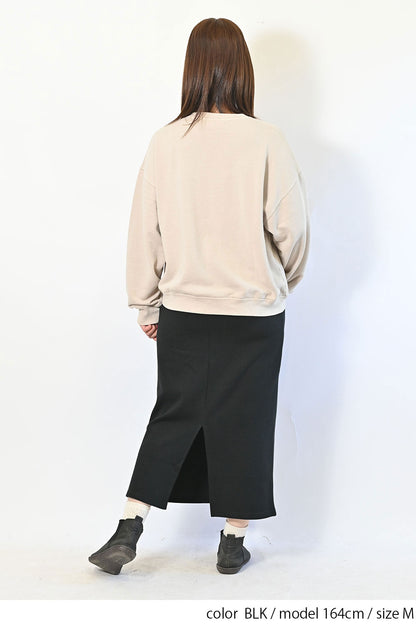 OE裏起毛ロングスカート