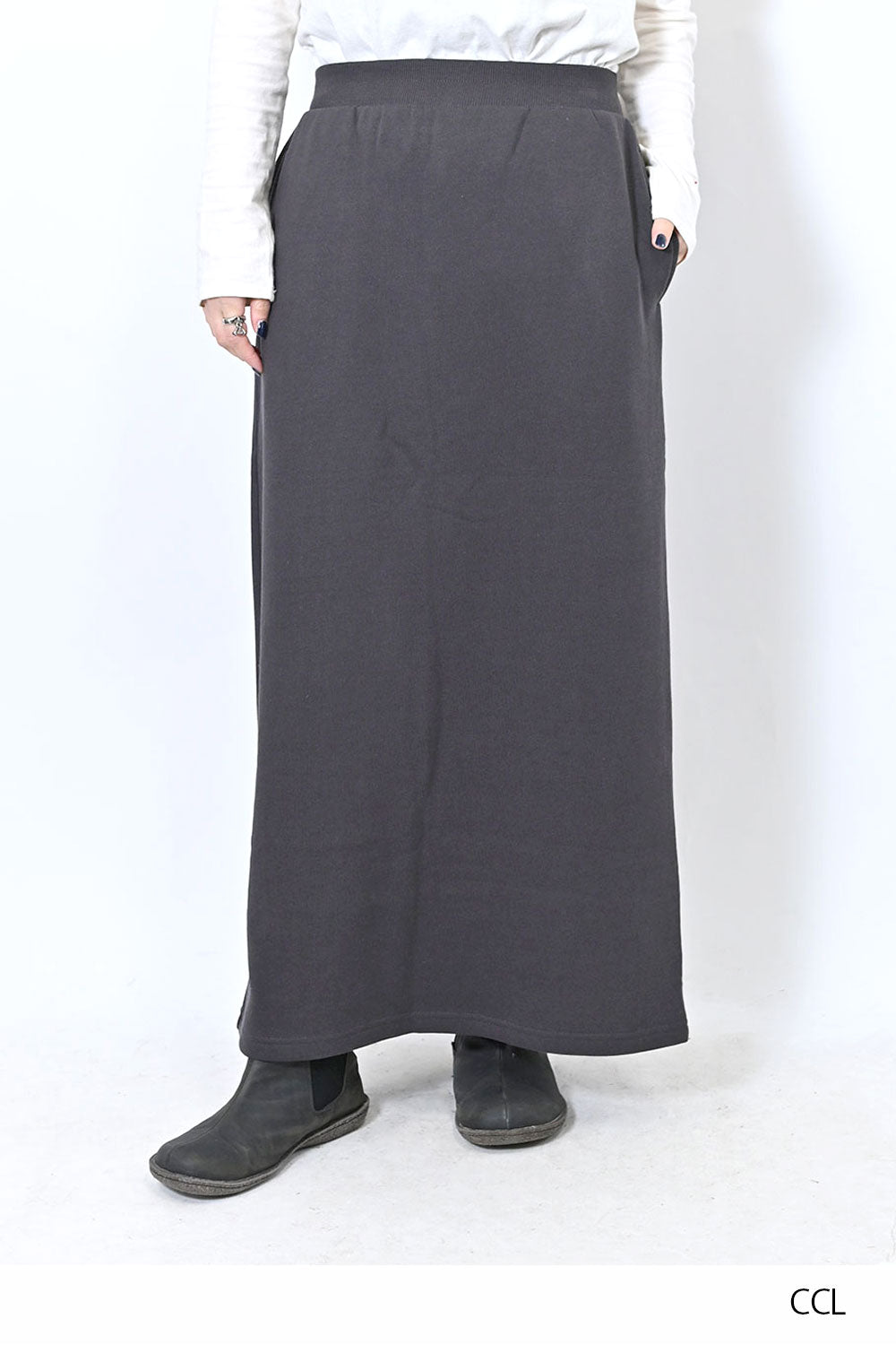 OE裏起毛ロングスカート