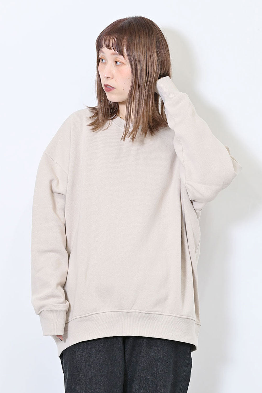 ≪SALE≫OE Brushed Fleece Crew Pullover