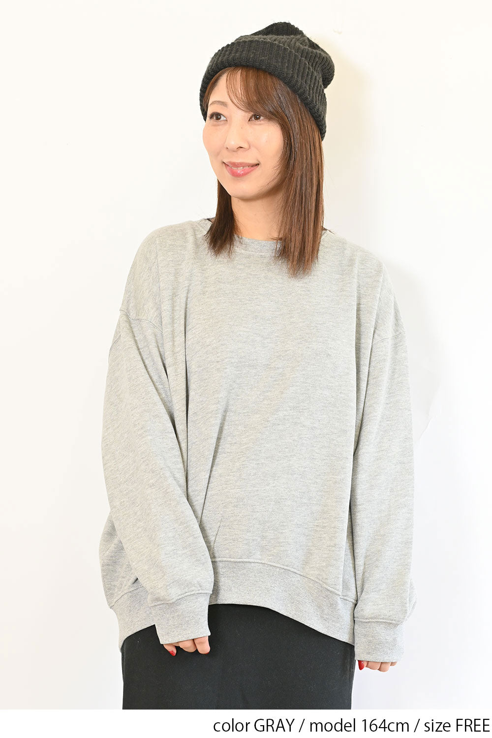 ≪SALE≫OE Brushed Fleece Crew Pullover