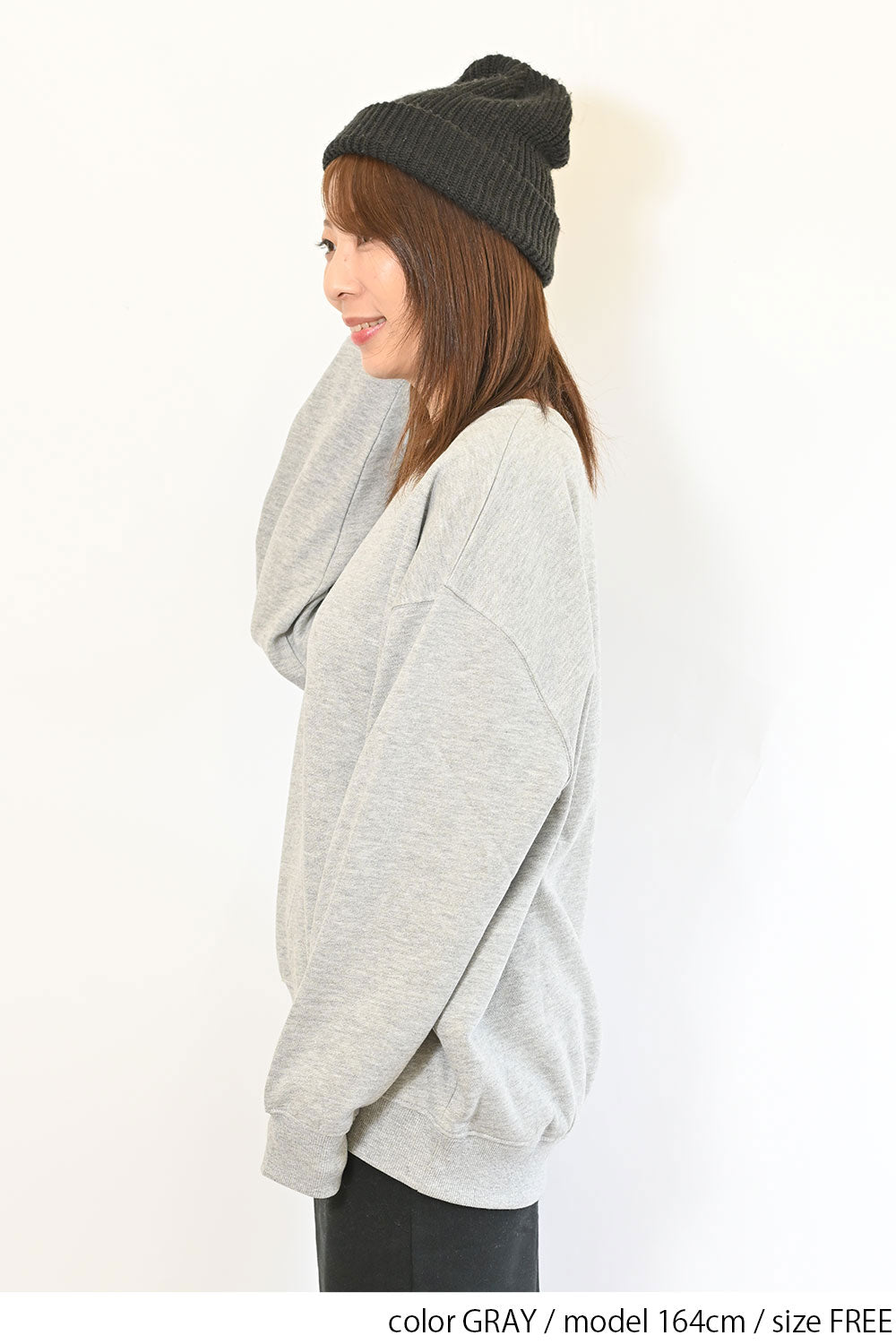 ≪SALE≫OE Brushed Fleece Crew Pullover
