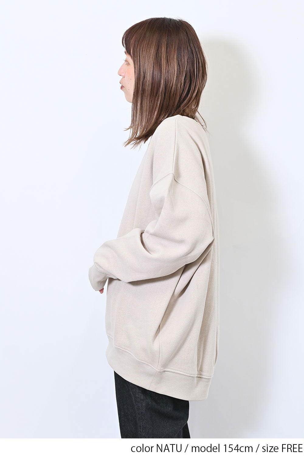 ≪SALE≫OE Brushed Fleece Crew Pullover