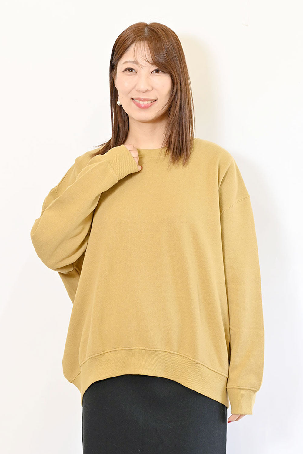 ≪SALE≫OE Brushed Fleece Crew Pullover