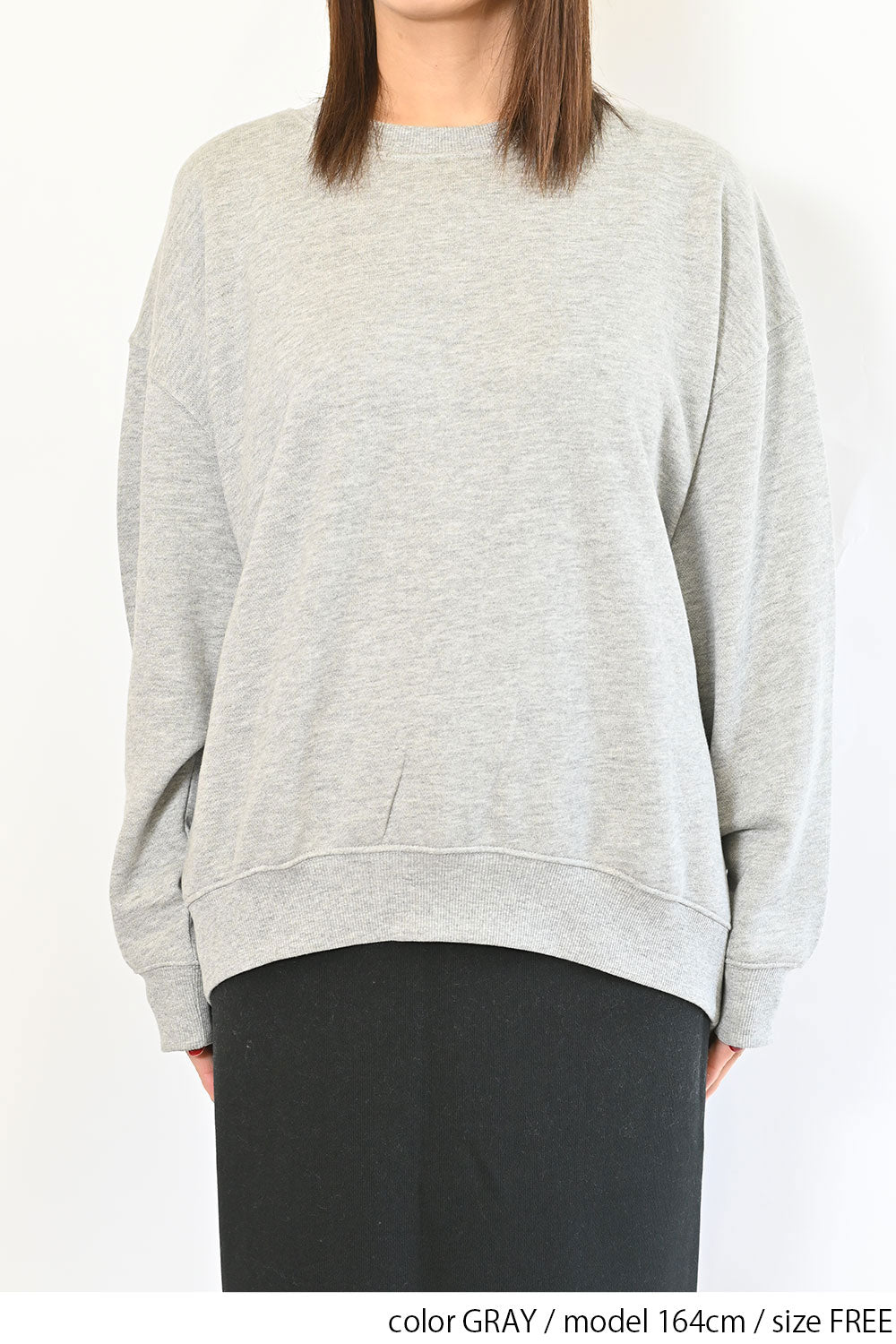 ≪SALE≫OE Brushed Fleece Crew Pullover