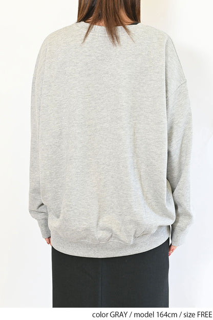 ≪SALE≫OE Brushed Fleece Crew Pullover