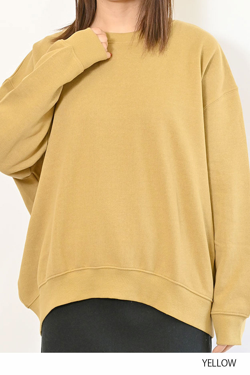 ≪SALE≫OE Brushed Fleece Crew Pullover