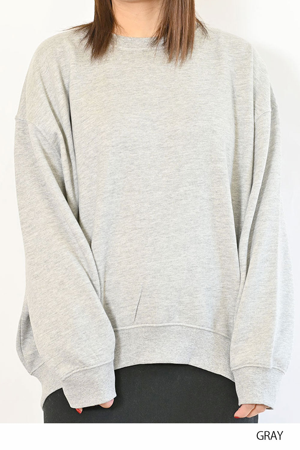 ≪SALE≫OE Brushed Fleece Crew Pullover