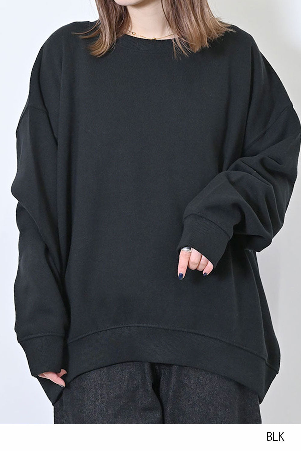 ≪SALE≫OE Brushed Fleece Crew Pullover