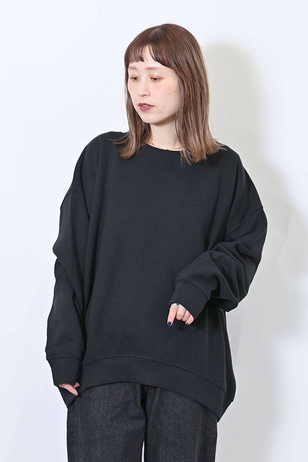 ≪SALE≫OE Brushed Fleece Crew Pullover
