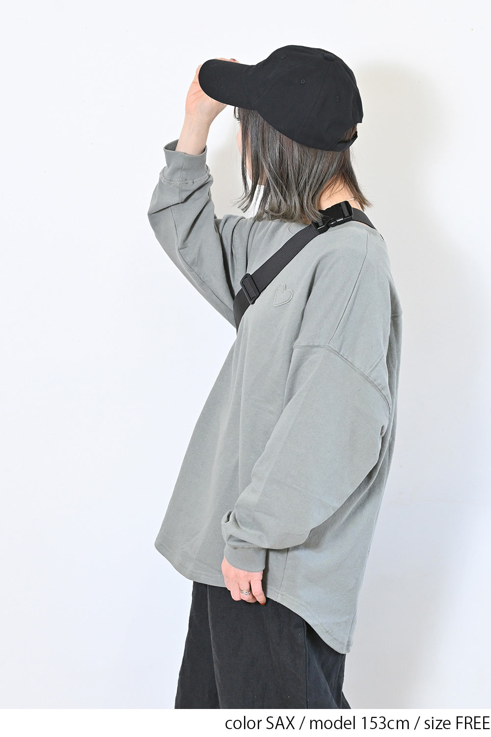 ≪SALE≫ Heart Hem Round Tunic