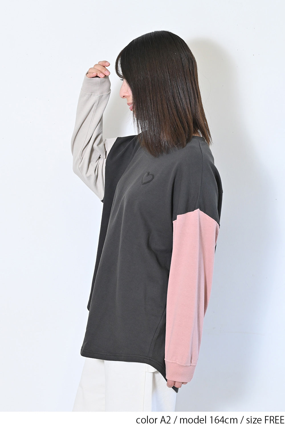 ≪SALE≫ Heart Hem Round Tunic