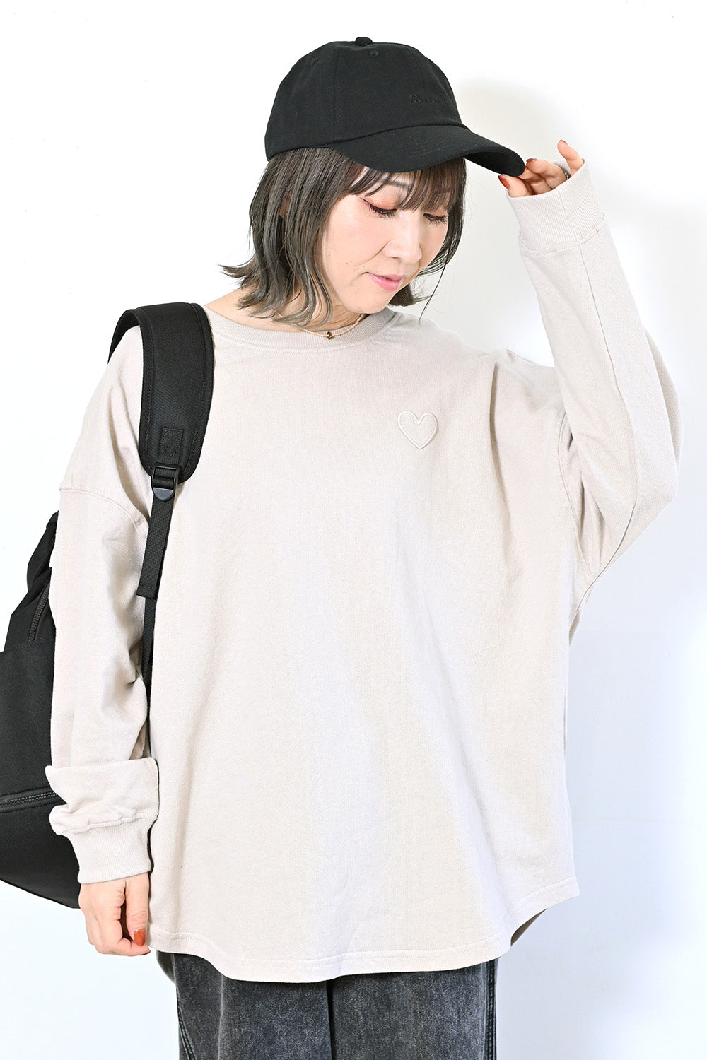 BEIGE / 153cm / FREE