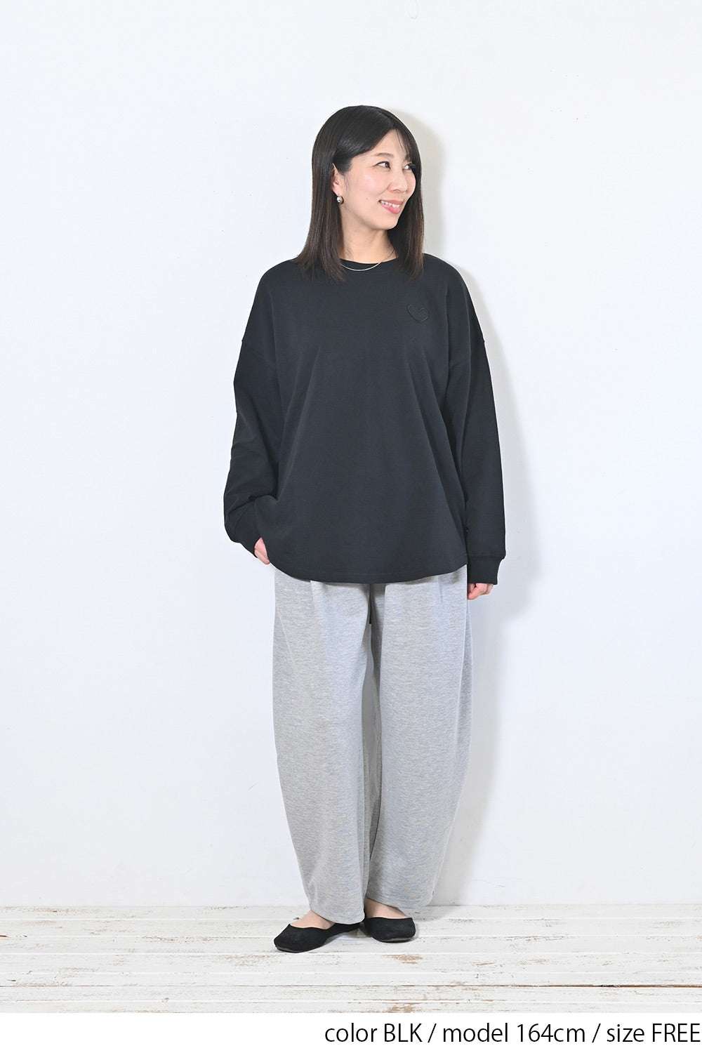 BLK / 164cm / FREE
