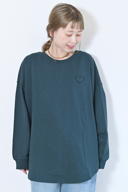≪SALE≫ Heart Hem Round Tunic