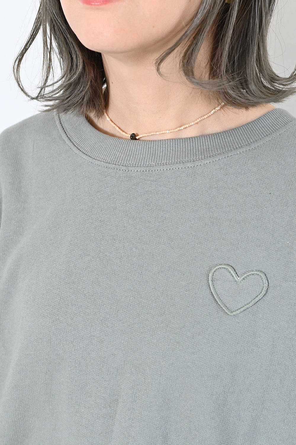 ≪SALE≫ Heart Hem Round Tunic