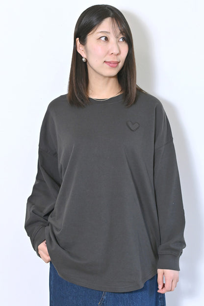 ≪SALE≫ Heart Hem Round Tunic