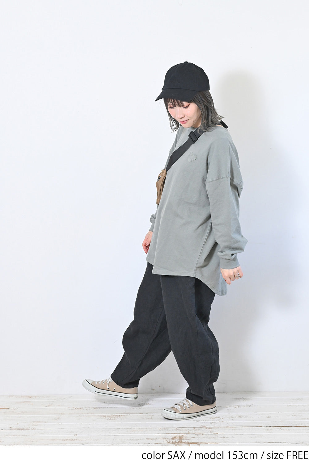 ≪SALE≫ Heart Hem Round Tunic