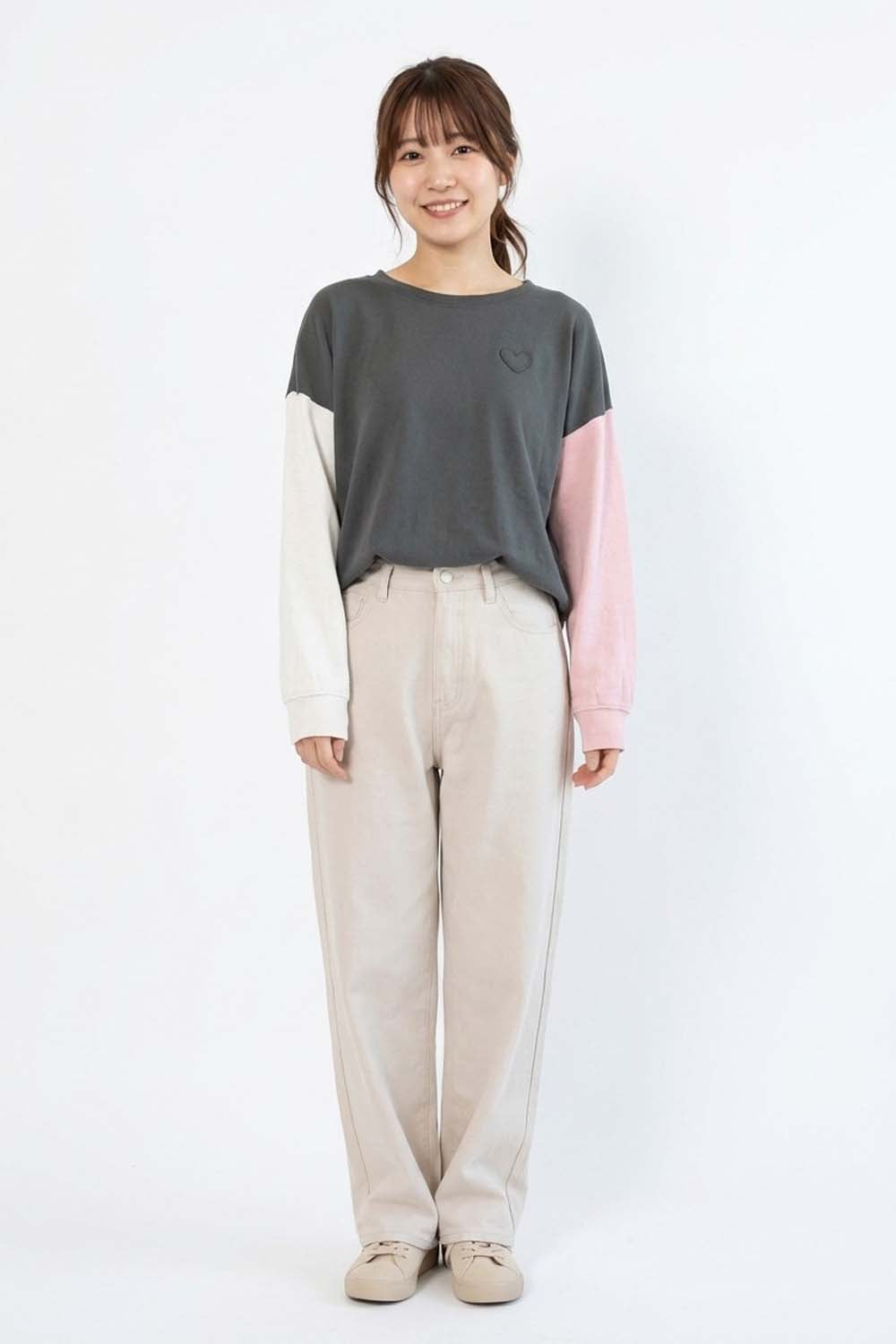 ≪SALE≫ Heart Hem Round Tunic