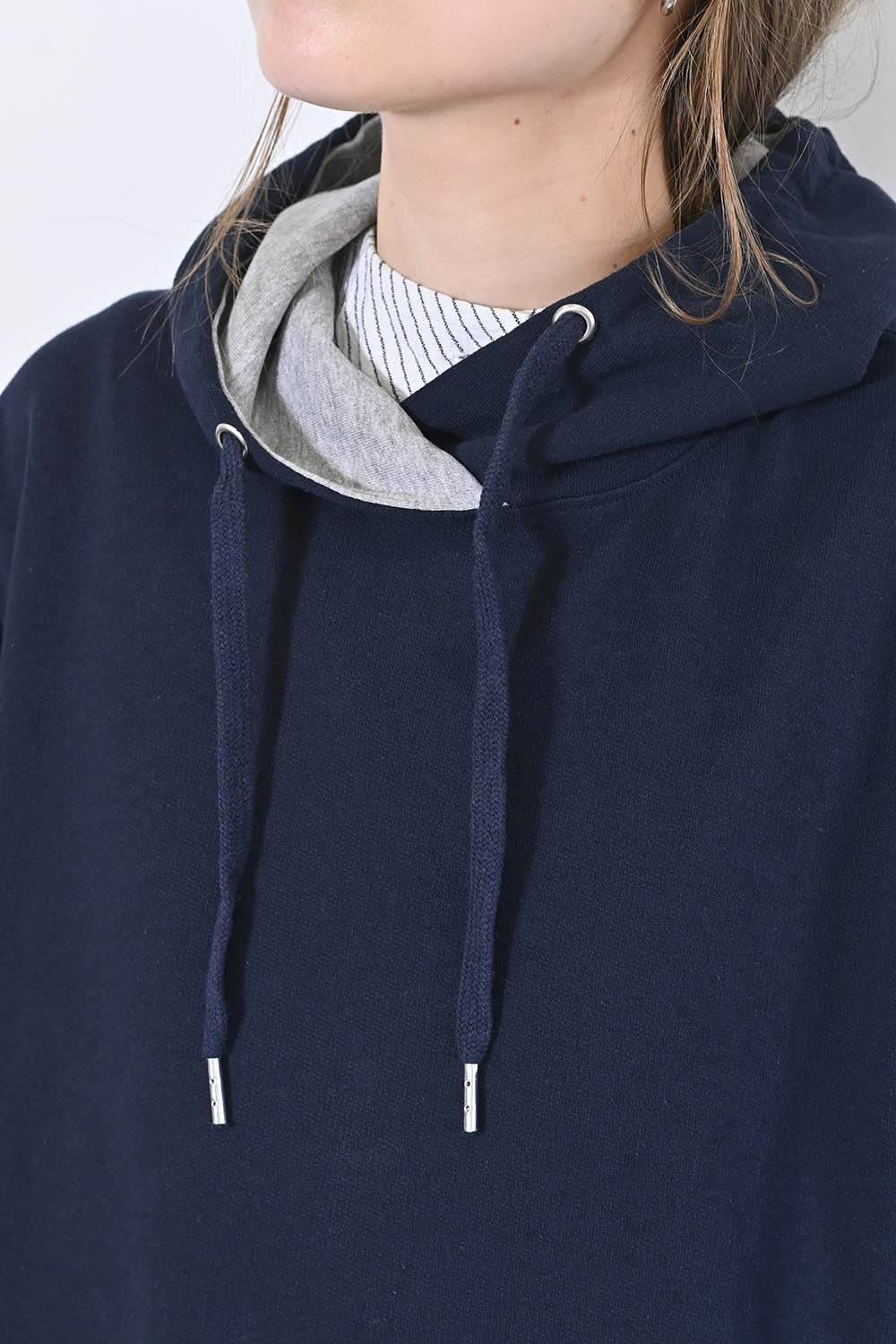 ≪SALE≫ Gathered Hem Hoodie Pullover