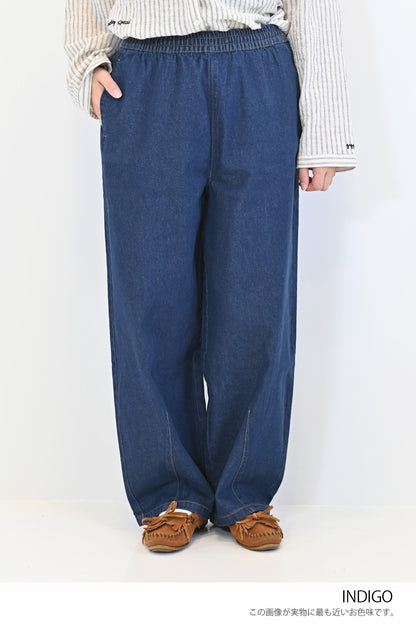 12.5ozデニムカーブパンツ