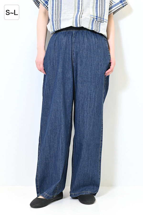 ≪SALE≫6.3ozデニムワイドパンツ