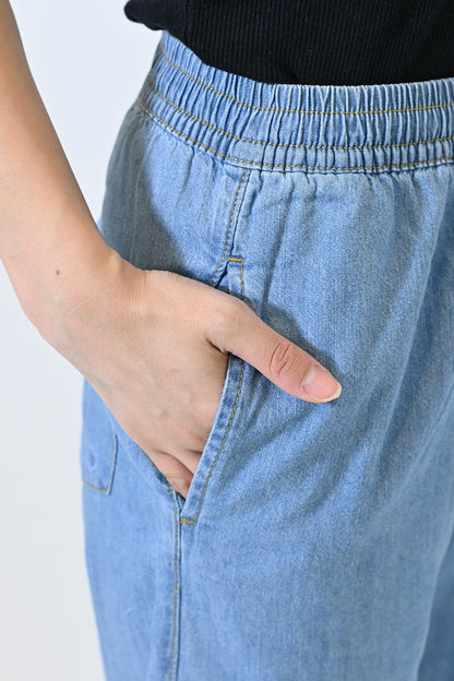 ≪SALE≫6.3oz Denim Wide Pants
