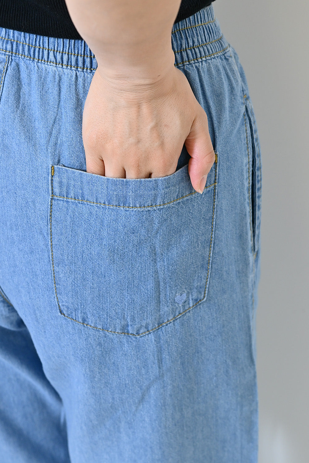≪SALE≫6.3oz Denim Wide Pants