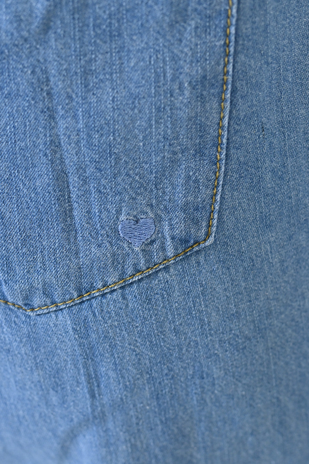6.3ozデニムワイドパンツ