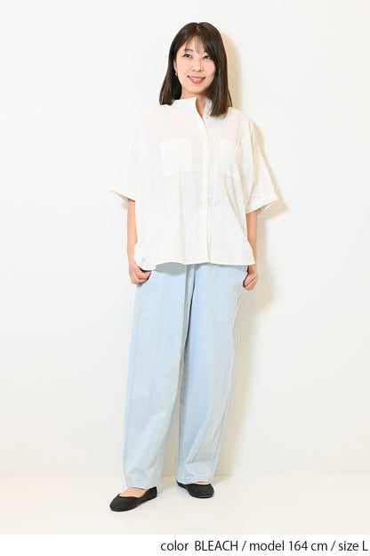≪SALE≫6.3oz Denim Curve Pants