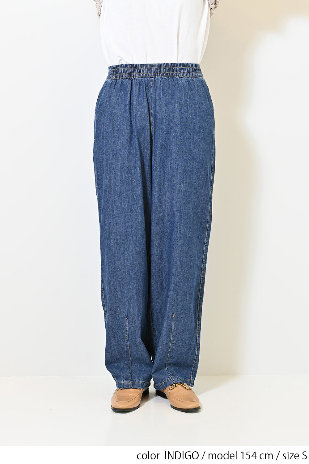 ≪SALE≫6.3oz Denim Curve Pants