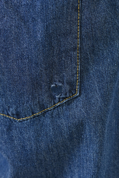 ≪SALE≫6.3oz Denim Curve Pants