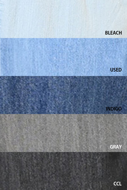≪SALE≫6.3oz Denim Curve Pants
