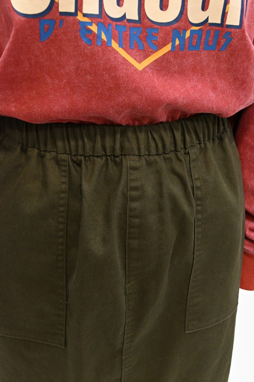 ≪SALE≫ Comfortable Stretch Baker Skirt