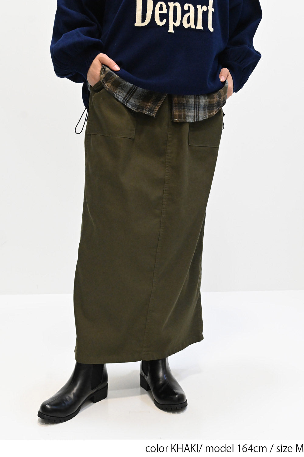 KHAKI / 164cm / M