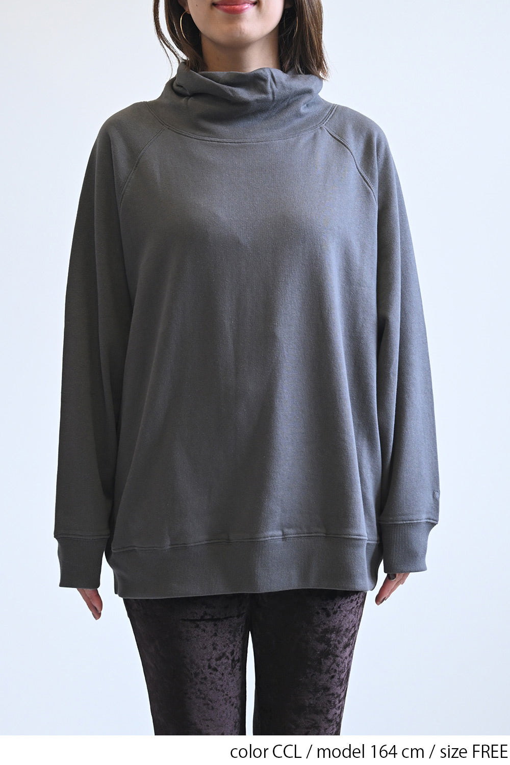 ≪SALE≫Warm Brushed Collar Twist Tunic