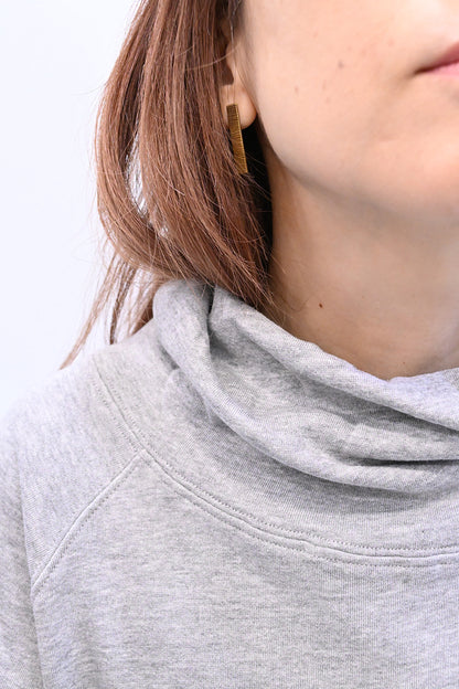 ≪SALE≫Warm Brushed Collar Twist Tunic