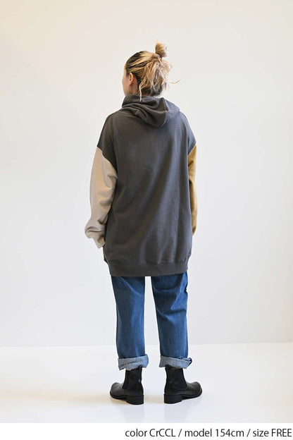 ≪SALE≫Warm Brushed Hoodie Tunic
