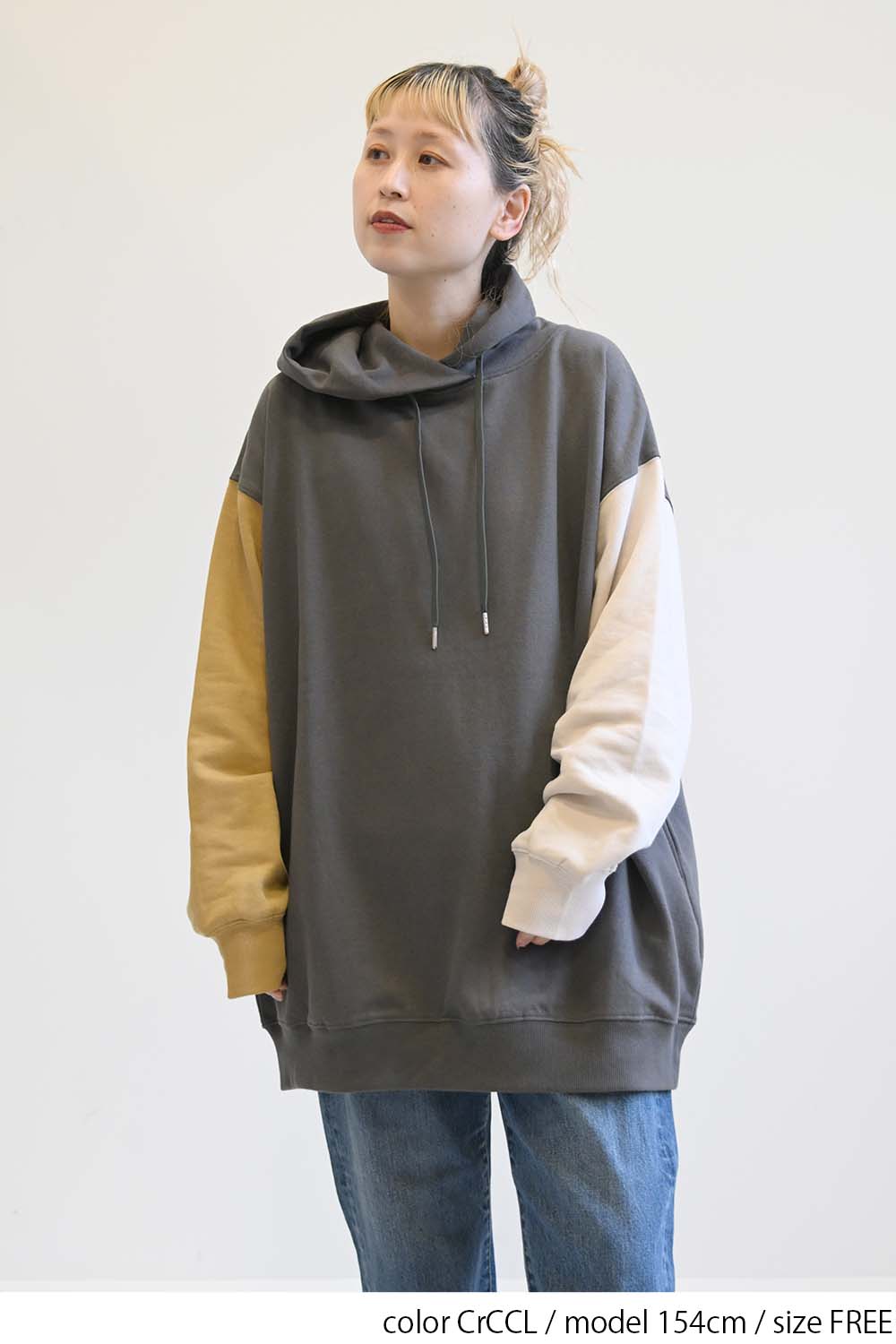 ≪SALE≫Warm Brushed Hoodie Tunic
