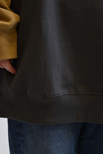 ≪SALE≫Warm Brushed Hoodie Tunic
